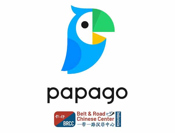 Logo Papago aplikasi translate buatan Naver Korea Selatan andal untuk bahasa Asia Timur